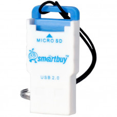 Картридер Smartbuy SBR-707-B; USB 2.0; Blue