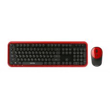Клавиатура+мышь беспроводная Smart Buy 620382AG-RK; USB; Wireless; Black&Red 