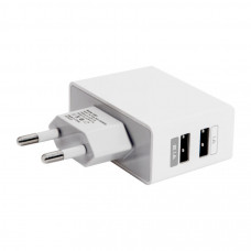 USB зарядное устройство 5V/1000mA/2100mA; Arun (U201)