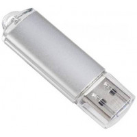 Flash-память Perfeo 64Gb; USB 2.0; Silver (PF-E01S064ES)