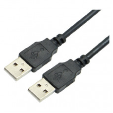 Кабель USB 2.0 AM/AM  1,5 м; (2 фильтра)