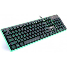 Клавиатура проводная Redragon Dyaus K509; 12 доп.клавиш; USB; подсветка; Black