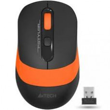 Мышь беспроводная A4Tech Fstyler FG10; Black/Orange