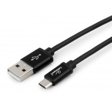 Кабель USB 2.0 AM/Type-C; 1.8M; Black