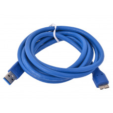 Кабель USB 3.0 AM/MicroBM 1.8 м blue