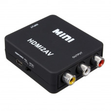 Переходник HDMI в AV (тюльпаны 3RCA, композитный выход) 