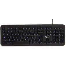 Клавиатура проводная Gembird KB-200L; USB; Black