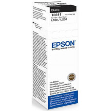 Чернила Epson C13T66414A; для Epson L100/L200; Black