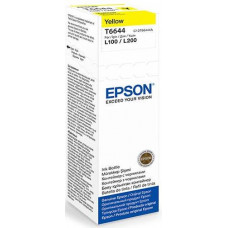 Чернила Epson C13T66444A; для Epson L100/L200; Yellow