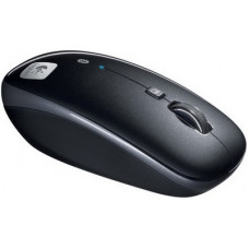 Мышь беспроводная Logitech Cordless M555b BT Nano; Wireless; Bluetooth; USB; Laser mouse; Black&Grey; (910-001267)