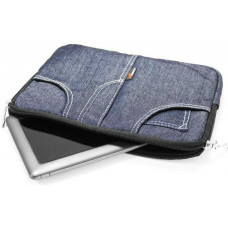 Чехол LogicFox LF1006; 10''; джинс, синий, подкладка замш