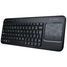Клавиатура беспроводная Logitech Wireless Keyboard K400; USB; Black (920-003130)