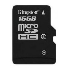 Карта памяти micro SDHC 16Gb Kingston; Class 4; No adapter (SDC4/16GBSP)