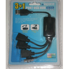USB разветвители (HUB) USB внешний Lapara LA-UH803-A