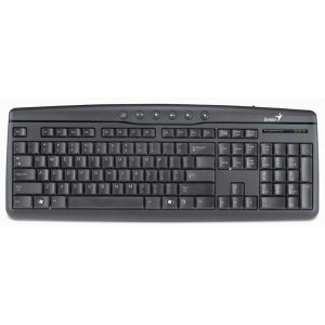 Клавиатура проводная Genius KB-202; USB; Black (31310461107)