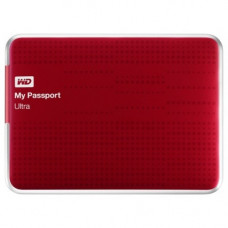 Жесткий диск USB 3.0 500.0 Gb; Western Digital My Passport Ultra; Red (WDBPGC5000ARD-EESN)