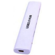 USB разветвители (HUB) USB внешний DeTech DE-V11; 4 порта; белый