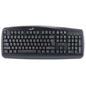 Клавиатура проводная Genius KB-110; USB; Black (31300700113)