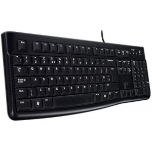 Клавиатура проводная Logitech Keyboard K120 ru; USB; Black (920-002522)