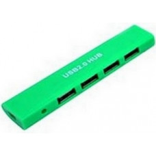 USB разветвители (HUB) USB внешний DeTech DE-V11; 4-порта; зеленый