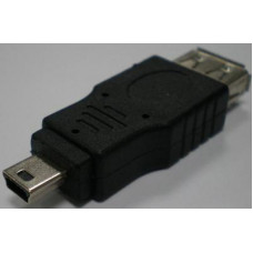 Переходник OTG; mini USB to USB; Lux