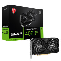 Видеокарта nVidia GeForce RTX 4060 Ti  MSI VENTUS 2X BLACK OC 8Gb  